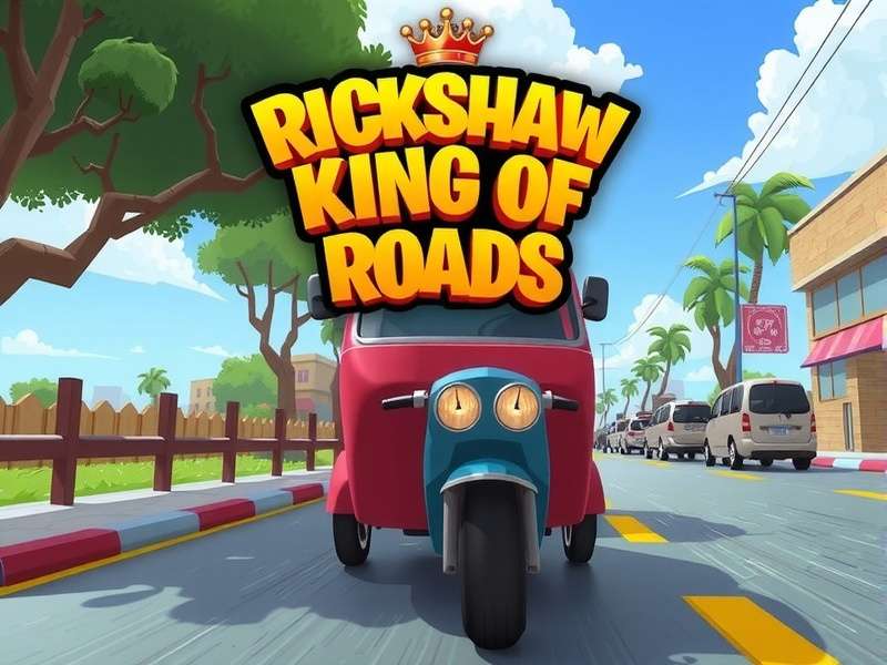 Rickshaw King Of Roads Game Banner